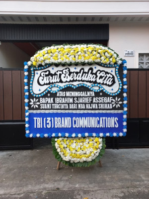 Papan Bunga Duka di Candipuro